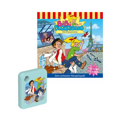 Galakto Bibi Blocksberg - Die Klassenreise, 1 Galakto Token, Red, Green, Blue, MP3, Karaoke Machine, Kids-Friendly, Playful, 3.5mm Audio Jack, Group Karaoke, Age-Appropriate Design