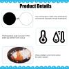 24pcs Magic Potty Seat Stickers, Color Changing Pee Targets for Boys (Wildlife) view 3
