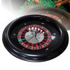 MTTXY Roulette Wheel Set with 2 Roulette Balls, 45cm/18in Turntable Leisure Table Games, Professional Double-Zero Layout Roulette Wheel for at-Home Game or Club Party view 1