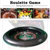 MTTXY Roulette Wheel Set with 2 Roulette Balls, 45cm/18in Turntable Leisure Table Games, Professional Double-Zero Layout Roulette Wheel for at-Home Game or Club Party view 2