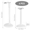 Alasum 4pcs Dolls Stands Doll Holder Stands for Figure Display Rack Storage Organizers Adjustable Action Figure Holders for Home Shop and Collection Display view 4
