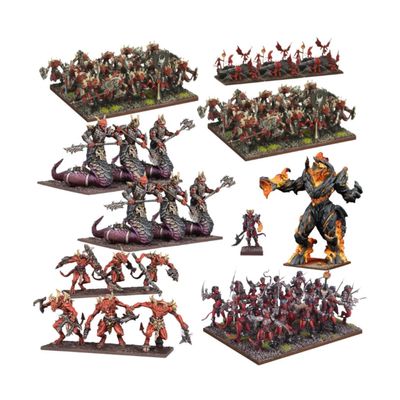 mantic Forces of The Abyss Mega Army (2nd Edition)