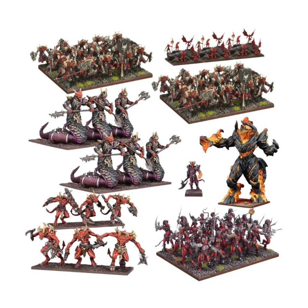 mantic Forces of The Abyss Mega Army (2nd Edition)