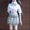 BJD Doll Clothes Outfit Set Handcrafted Stylish Short Shirts Skirts and Bow Ties Compatible with 1/3 1/4 1/6 BJD Doll SD Doll (G, 1/4) view 2