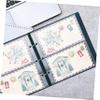 AUTSUPPL 1bag Banknote Holder Pages Page for Currency Collection Sleeves for Display and Storage of Banknotes and Stamps Compatible Standard Ring Albums view 2