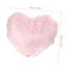 ABOOFAN Cute Heart Plush Pillow Fluffy Throw Pillow for Couch Office Decor Aesthetic for Friends Boys and Girls Room view 2