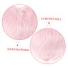 ABOOFAN Cute Heart Plush Pillow Fluffy Throw Pillow for Couch Office Decor Aesthetic for Friends Boys and Girls Room view 3