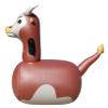 Hearthsong Hop N Go Inflatable Bull Riding Bouncy Hopping Toys for Kids Ages 5+ - Ride On Bouncer Animal Hopper Jumping Toys for Outdoor Games view 2