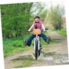 WATIIFUFU Rattan Woven Crossbody Bag for Boys and Girls Rattan Basket Design Lightweight and Shoulder Sling for Boys and Girls for Bicycles and Scooters view 4