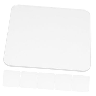 KICHOUSE Acrylic Sheets Square Base for Figures Action Figure Display Stand Easy to