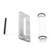 ANDRESLAD 1set Acrylic Tip Box Stainless Steel Slot and Compact Money for Poker Games Design Easy Installation for Game Tables and Tipping view 1