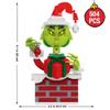 Brickcraft The Grinch Building Set, 504 PCS Christmas Toy Kit for Kids & Adults 8+, Movable Hands Arm & Hat, Holiday Collectible Display Model, Fun Xmas Gift Idea for Grinch Fans & Builders view 3