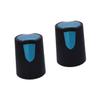 BCOATH 2pcs Stylish Dice Cup Portable Plastic Dice Holder for Liar Bar Games and Party Entertainment Compact Design for Accessory view 1