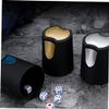 BCOATH 2pcs Stylish Dice Cup Portable Plastic Dice Holder for Liar Bar Games and Party Entertainment Compact Design for Accessory view 2