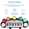 Best Choice Products 37-Key Kids Electronic Musical Instrument Piano Learning Toy Keyboard w/ Multiple Sounds, Lights, Microphone, Stool - Black view 3