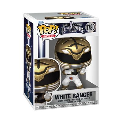 Funko Pop! Movies: Mighty Morphin Power Rangers: The Movie - White Ranger - Power Rangers Movie - Collectable Vinyl Figure - Gift Idea - Official Merchandise - Toys for Kids & Adults - Movies Fans