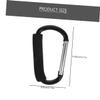 WATIIFUFU 3pcs Stroller Hooks for Shopping Bags Portable Carabiner Clips for Diaper Bags Easy to Install Stroller Accessories for Parents The Go view 2