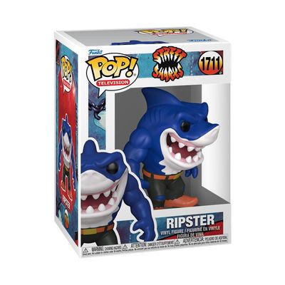 Funko Pop! TV: Street Sharks - Ripster - Collectable Vinyl Figure - Gift Idea - Official Merchandise - Toys for Kids & Adults - Ad Icons Fans - Model Figure for Collectors and Display