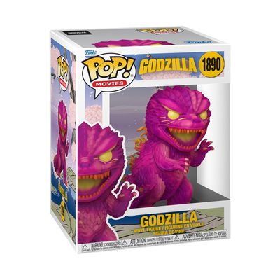 Funko Pop! Premium: Godzilla - Retro Futurism Pink Godzilla - Collectable Vinyl Figure - Gift Idea - Official Merchandise - Toys for Kids & Adults - Movies Fans