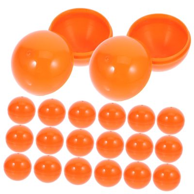 GETAJGHSD 50pcs Activity Party Balls Raffle Balls Easy Open Design Pvc for Celebrations