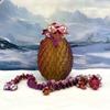 3D Printed Dragons with Dragon Egg, Articulated Mother and Baby Dragons, Red Purple Gold Mushroom Dragons, Fidget ADHD Autism Toy MCD-025-005-RPG view 2