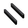 JDYHFKWP T Bar Handle,Kitchen Door Handles,Silver Steel Bar Pulls,Aluminum Door Handles with Screws Kitchen Handles Bedroom for Cabinets, Drawers, Bathroom, Black(Hole Distance:96mm) view 1