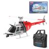 ConsoleXpress C138 RC Helicopter with Altitude Hold, 1/33 Scale 2.4G 6CH One Key Take Off/Landing with 6-axis Gyro & 6G/3D Flips Remote Control Helicopter, Military Aircraft for Adults view 1