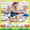 11 Pcs Magnetic Train Set Montessori Toys for 1 2 3 Years Old Toddlers Boys Girls, Wooden Animals Preschool Learning Easter Basket Stuffers Sensory Toys Birthday Gifts Ages 1-3, 2-4 view 3