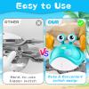2024 Upgraded Whale Bath Toys for Babies + Crawling Crab Baby Toys 3.0 view 3