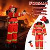 14Pcs Toddler Dress up Clothes,Boys Dress up Costumes for Play,Kids Dress up Set with Firefighter,Construction Worker,Chef,Police Costume,Toddler Boy Toys Christmas Birthday Gifts for 3-6 Years Old view 4