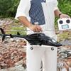 EnuoChbuild RC Helicopter FW450L 450-Class Aircraft Model for Adults, 2.4G RC 6CH Electric Airplane with Brushless Motor, H1 Flight Control System, 3D Manual Mode, GPS-Right-Hand view 2