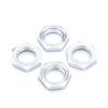 4PCS 17mm Wheel Nut Hex Adapter Thread Pitch 1.25mm for Some RC Hobby Model Car Hobao Wheel Nut 1/8 RC Model Car Accessorys(Silver) view 1