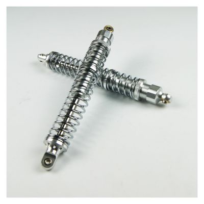 6mm 8mm Front Rear Shocks for HPI Baja 5B 5T Rovan Rofun KM Kingmotor 1/5 Buggy Truck(8mm Rear Silver)