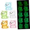BESTonZON 20pcs Realistic Miniature Cats Resin Toys Glow Dark Tiny Stuff for Dollhouse Decorations view 1