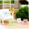 BESTonZON 20pcs Realistic Miniature Cats Resin Toys Glow Dark Tiny Stuff for Dollhouse Decorations view 4