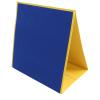 Keenso Double Sided Felt Board, Educational Freestanding Foldable Quiet Teaching with Strap, Great Tool for Home, School, and Office (Blue Black view 1