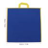 Keenso Double Sided Felt Board, Educational Freestanding Foldable Quiet Teaching with Strap, Great Tool for Home, School, and Office (Blue Black view 2