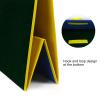 Keenso Double Sided Felt Board, Educational Freestanding Foldable Quiet Teaching with Strap, Great Tool for Home, School, and Office (Blue Black view 3