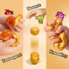 WATERELF Play Putty Slime for Kids, Fidget Sensory Artistic Therapy Putty Toys for Boys Girls Adults, Stress Relief Non-Sticky, 3.11 Inch 3.2 Oz  Gold view 3