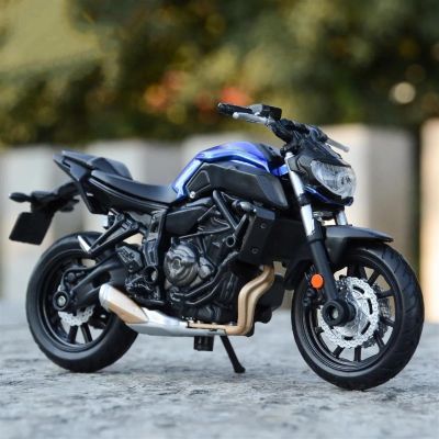 Collection Motorcycle Metal Model Collection Simulation Diecasts Gifts 1/18 for Y-AMAHA MT07 2018