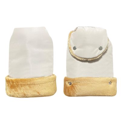 2Pcs Baby Strollers Hand Protectors Soft Lining & Water Exterior Pram Hand Muffs for Cold Outdoor Walks