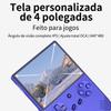 RG40XX V Retro Handheld Game Console with Linux System 4'' IPS Screen Built-in 64G Card Preloaded Games 4753+ RG 40XXV Portable Gaming Console RG40XXV Supports 5G WiFi HDMI Bluetooth 4.2 Blue view 3