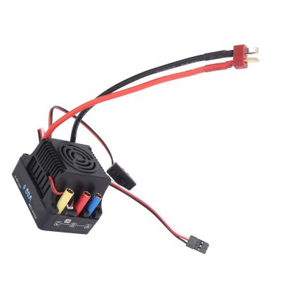 Acouto RC 80A Brushl ESC Upgrade Parts for 1/8 RC Car Electronic Speed Controller Compatible with A9 Algorithm