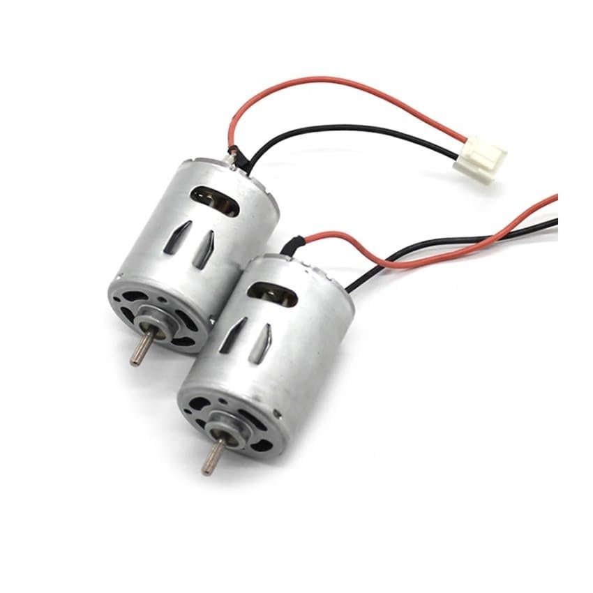 IPUDIS 540 Electronic Starter with Wire, Embossing Shaft, 12V DC Electronic Starter, 25000 RPM, High Torque High Speed Electronic Starter for DIY Toy Model