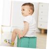 BESTonZON Foldable Travel Toilet for Boy Girl Portable Potty Trainer Easy to Use Safe Material Convenient for Camping and Road Trips view 3