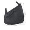 BESTonZON Stroller Storage Bag Hanging Mesh Organizer Portable Diaper Pouch Stroller Caddy view 2