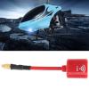 equlup FPV Antenna, 5.8Ghz 2.8dbi RHCP High Gain Omnidirectional Long Lollipop Antenna for RC Drone FPV Racing Drone Quadcopeter Multicopter (Straight Head) view 2