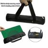 LENGAMPLAY Poker Mat, 4-6 Players Texas Holder Poker Rubber Mat - 35" x 16 Foldable Poker Topper with 4pcs Non-Slip Coasters for Tables in Zipper Storage Bag (Green2-S, 35x 16inch) view 4