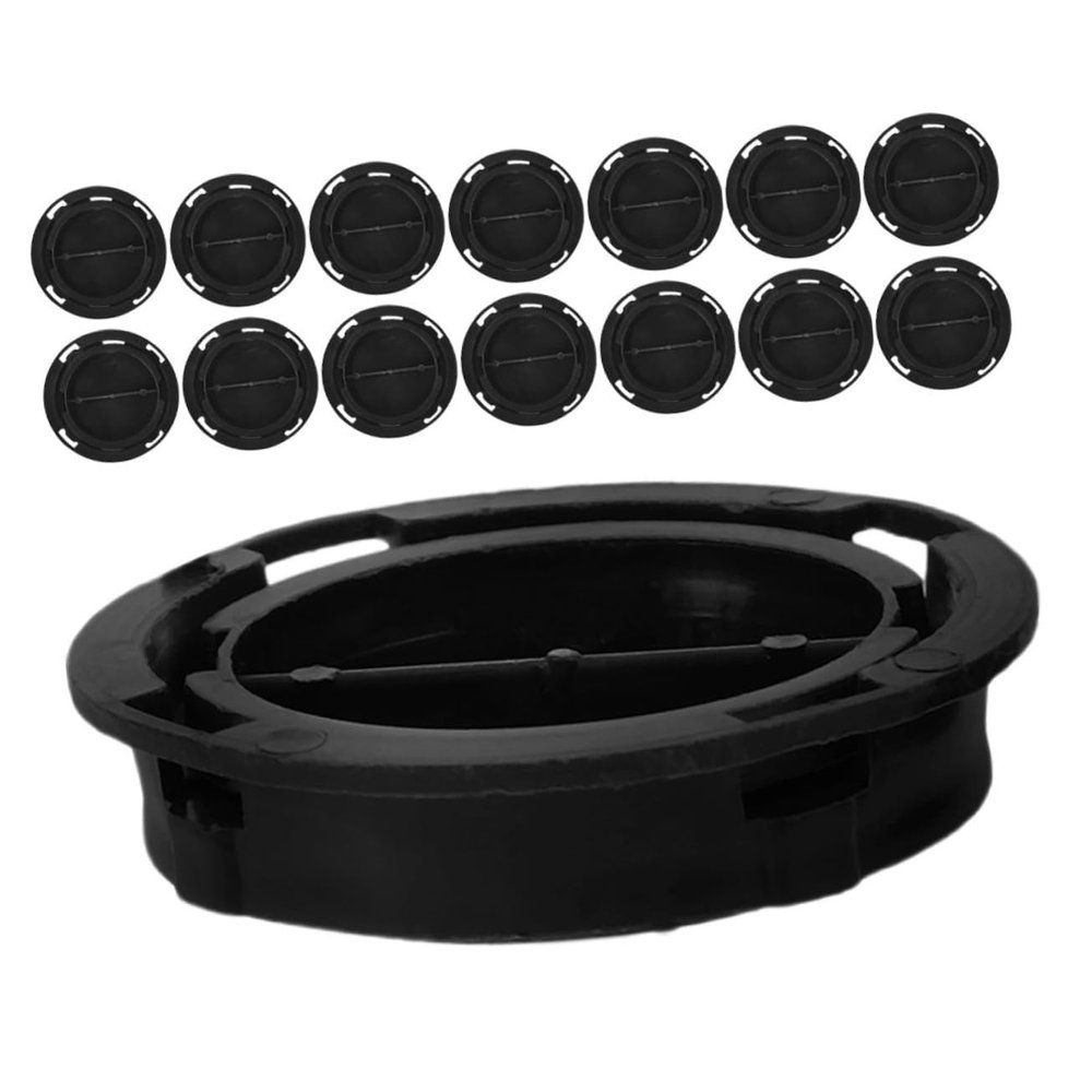 Alasum 30pcs Piggy Bank Stoppers Plastic Closure Plugs for Banks Bottom for Money Saving Boxes Easy Install and Clean and Reusable