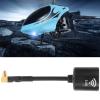 equlup FPV Antenna, 5.8Ghz 2.8dbi RHCP High Gain Omnidirectional Long Lollipop Antenna for RC Drone FPV Racing Drone Quadcopeter Multicopter (Bent Head) view 2